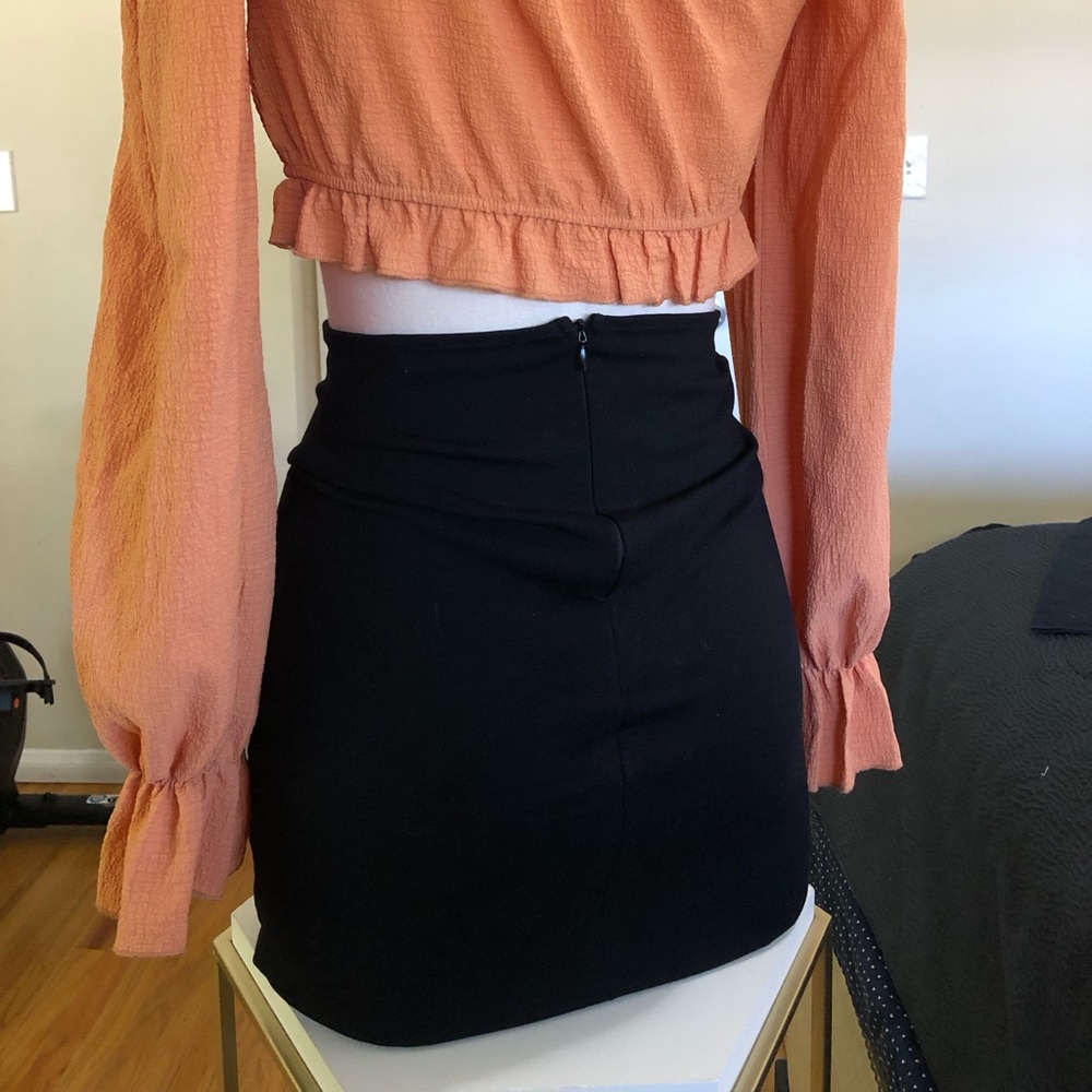 High Waist Mini Skirt
